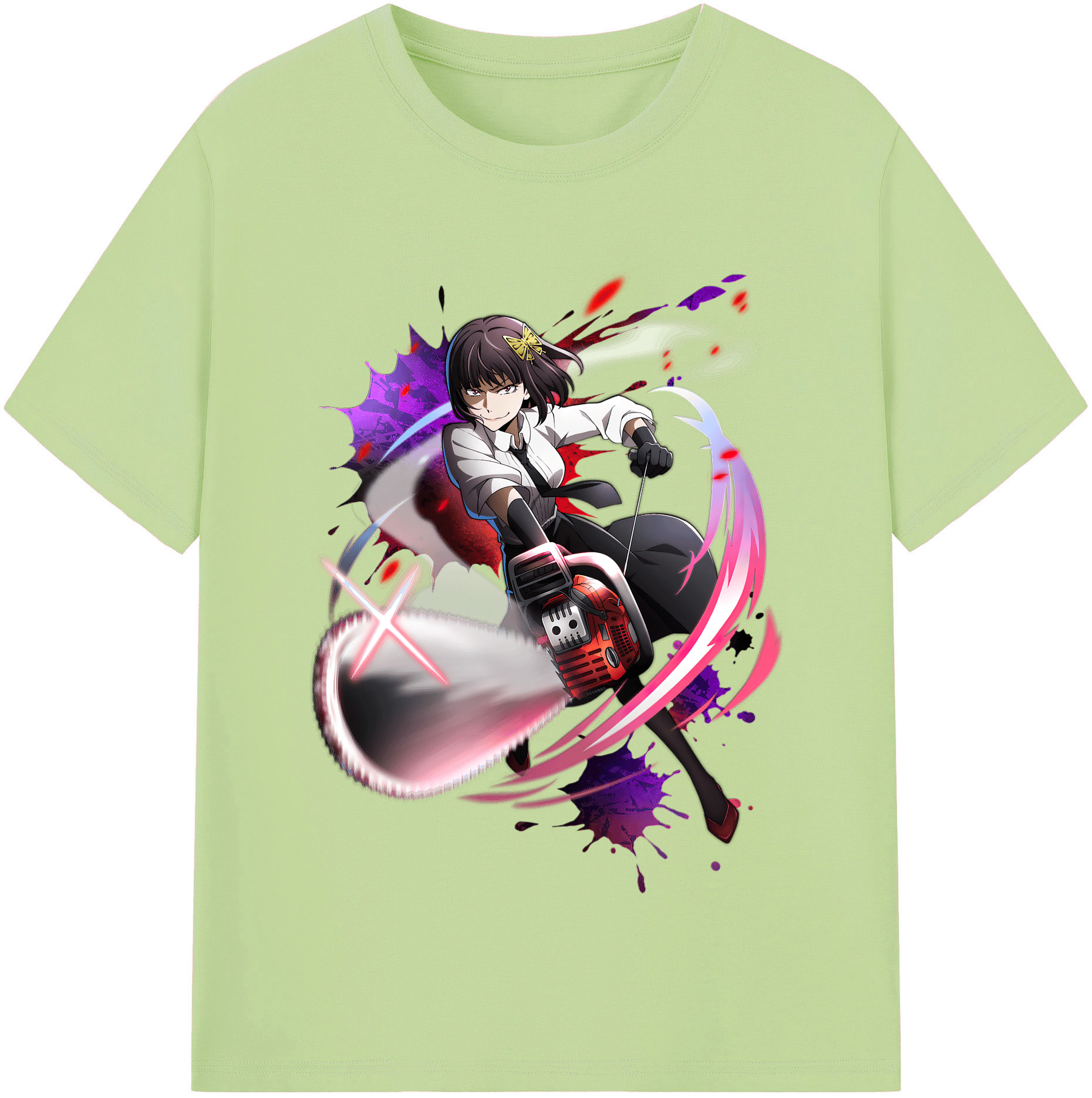 （画像用） 文豪ストレイドッグス Bungo Stray Dogs 綿100％半袖Tシャツ（フロントプリント）